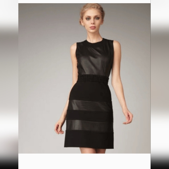 Diane Von Furstenberg Black Sleek Dress - Picture 7 of 7